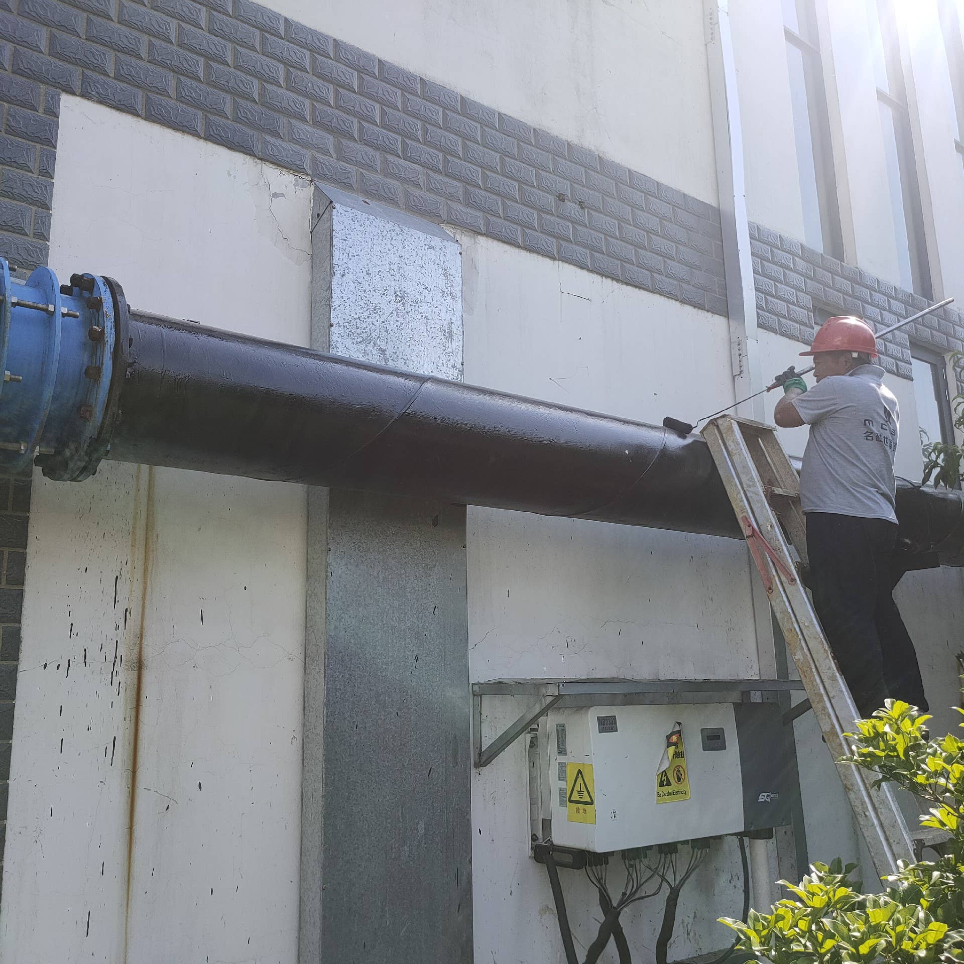 利辛国祯水处理有限公司厂区管道防腐施工合同